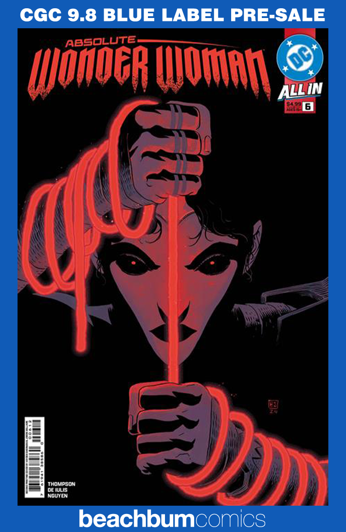 Absolute Wonder Woman #6 Second Printing CGC 9.8