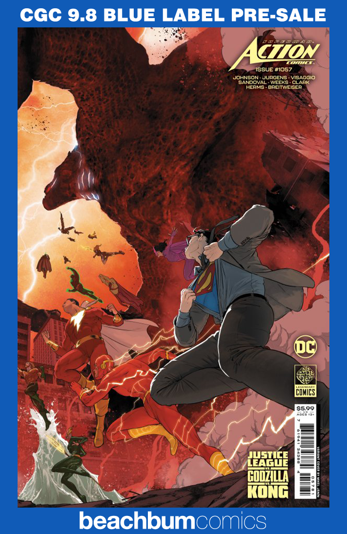 Action Comics #1057 Janin Variant CGC 9.8