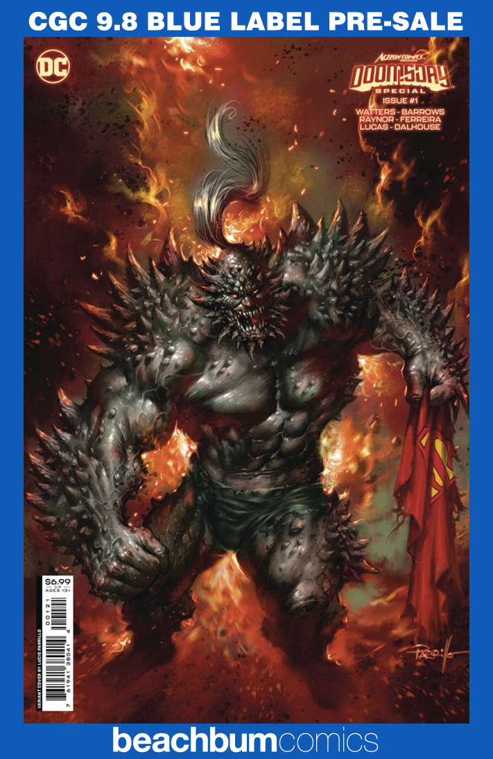 Action Comics Presents Doomsday Special #1 Parrillo Variant CGC 9.8