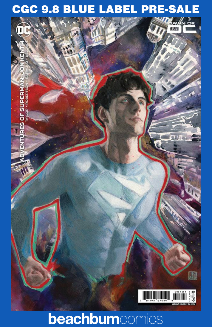 Adventures of Superman: Jon Kent #4 Orzu Variant CGC 9.8
