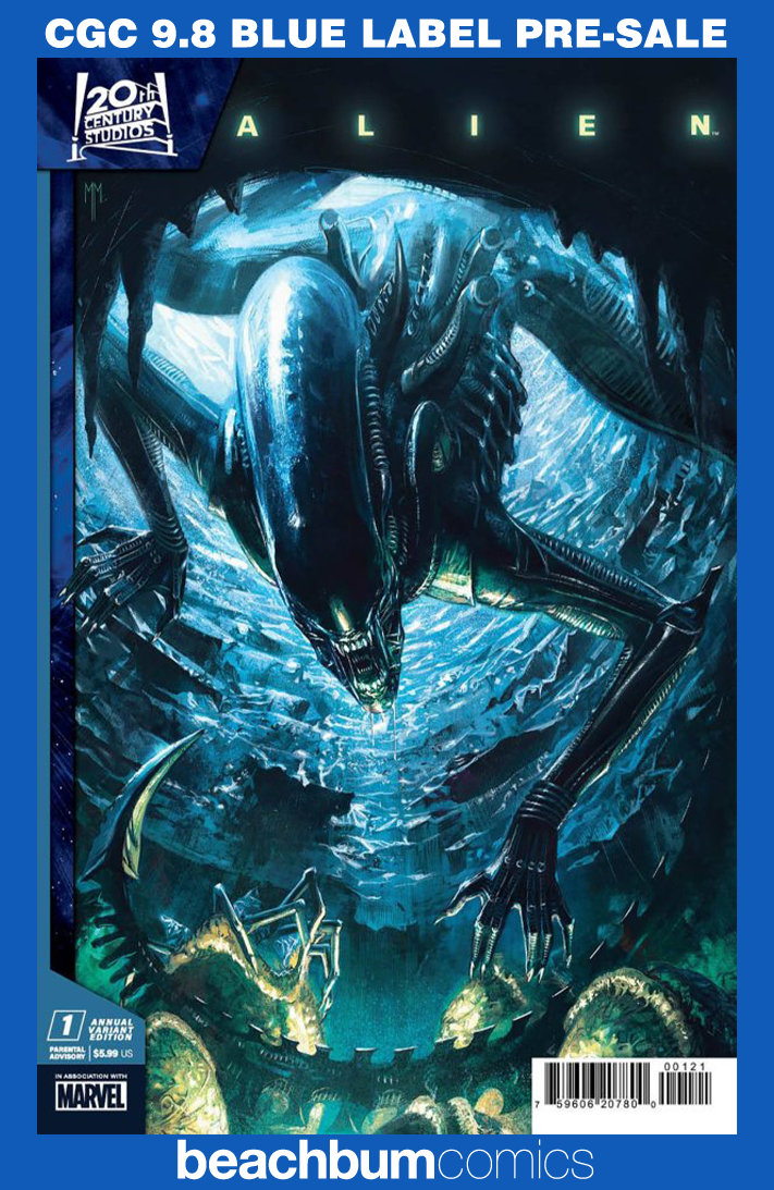 Alien Annual #1 Mastrazzo Variant CGC 9.8