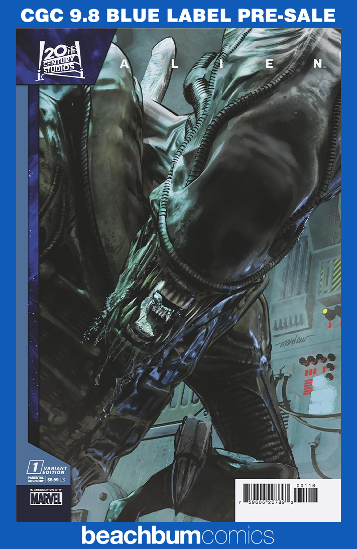Alien #1 Mayhew 1:25 Retailer Incentive Variant CGC 9.8