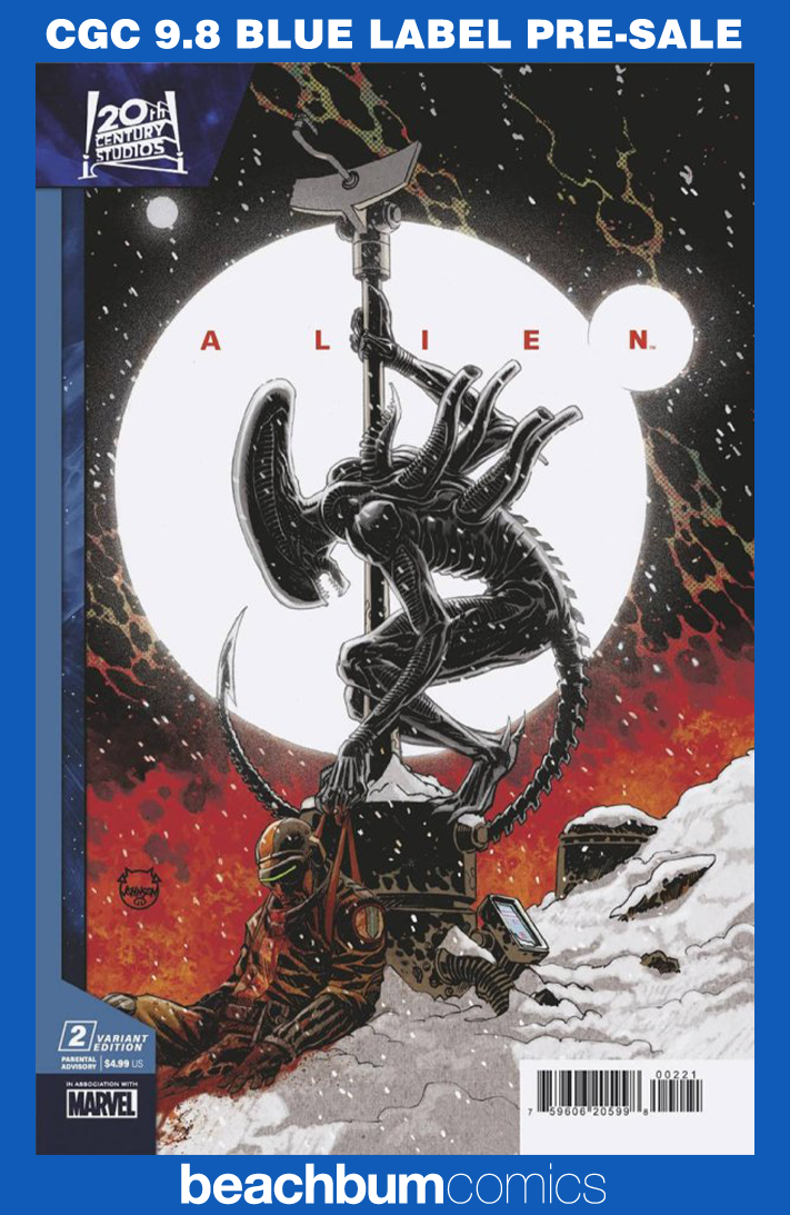 Alien #2 Johnson Variant CGC 9.8