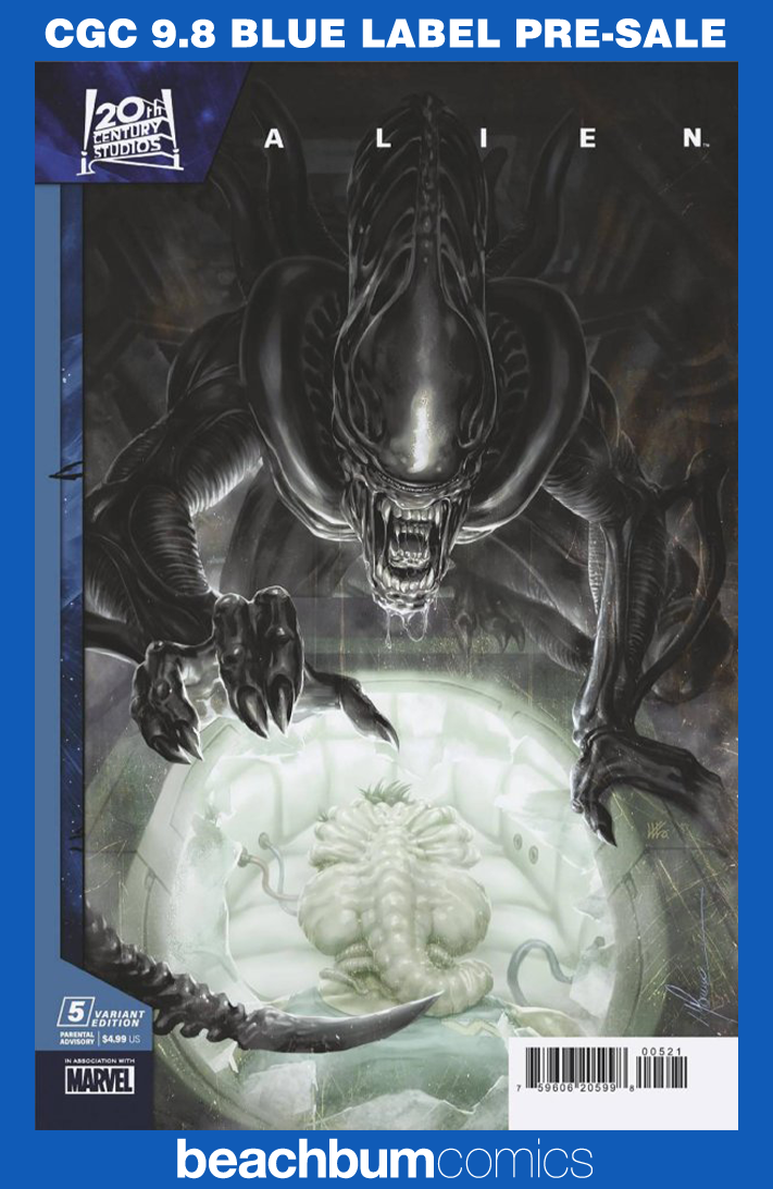 Alien #5 Lim Variant CGC 9.8