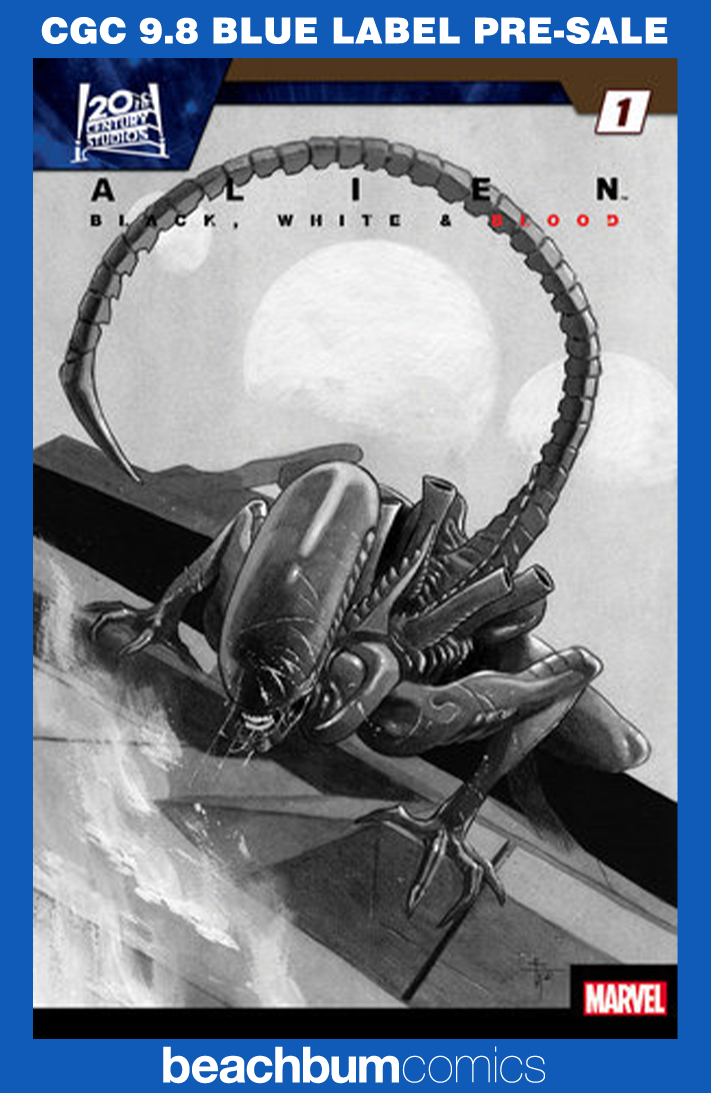 Alien: Black, White & Blood #1 Mobili 1:25 Retailer Incentive Variant CGC 9.8