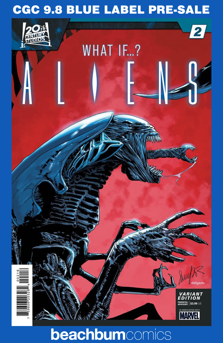 Aliens: What If...? #2 Larrocca 1:25 Retailer Incentive Variant CGC 9.8