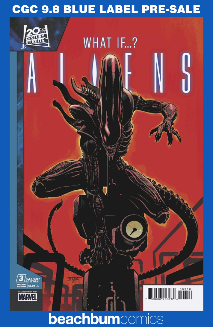 Aliens: What If...? #3 Asrar 1:25 Retailer Incentive Variant CGC 9.8