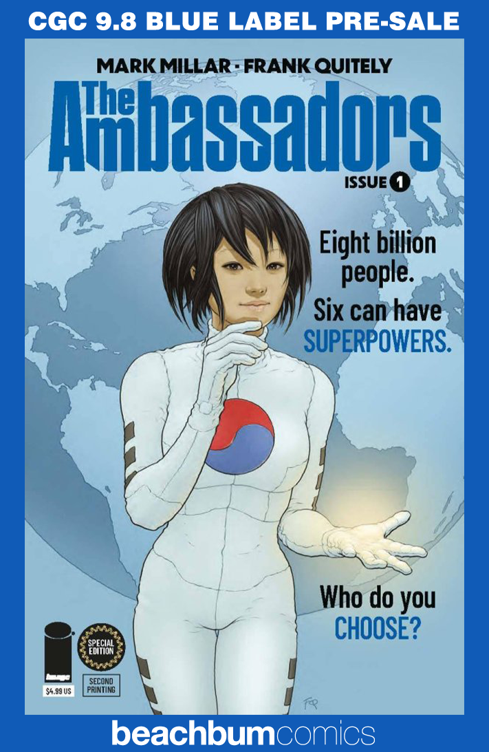 The Ambassadors #1 Second Printing CGC 9.8