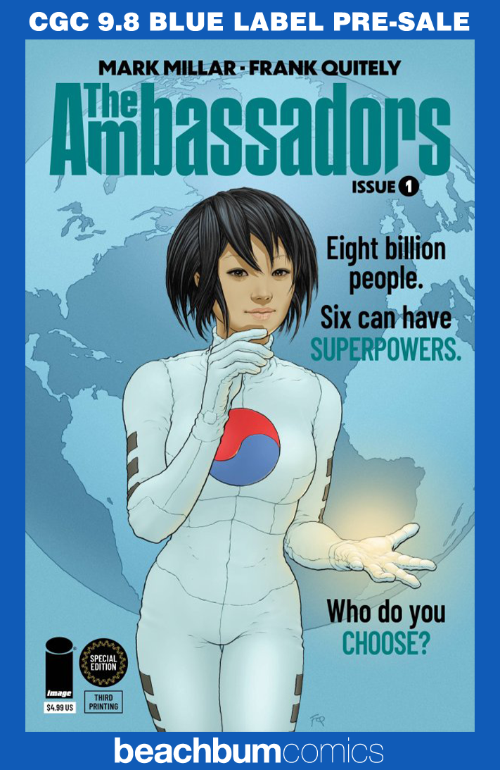 The Ambassadors #1 Third Printing CGC 9.8