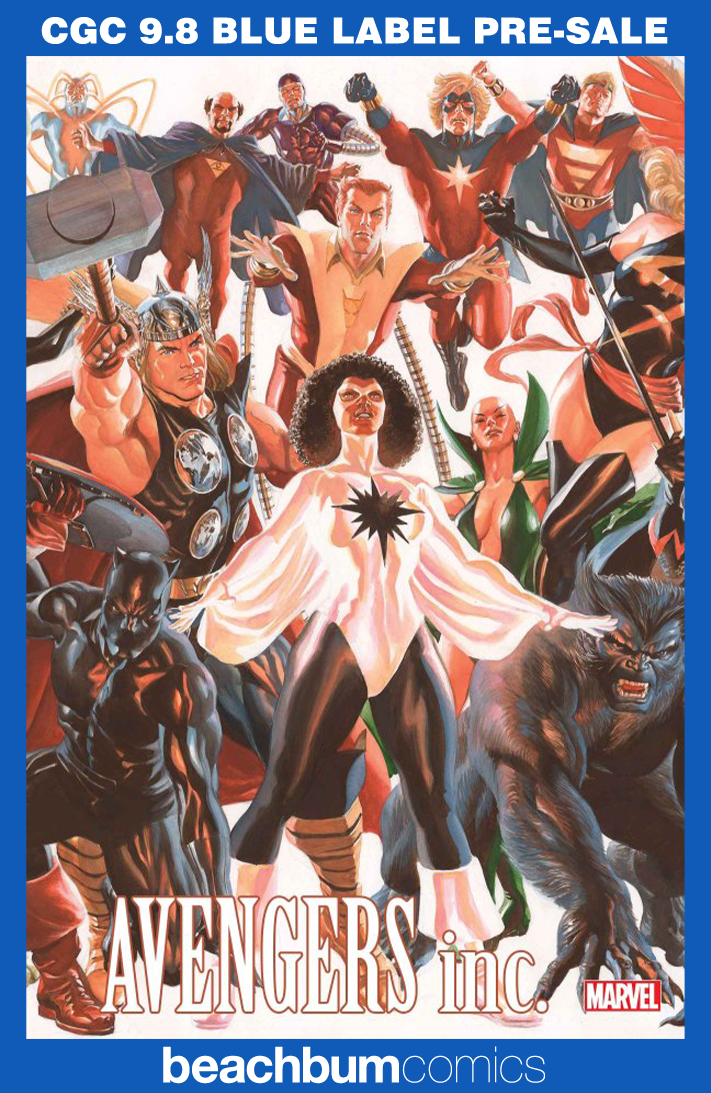 Avengers Inc. #1 Ross Connecting Variant CGC 9.8