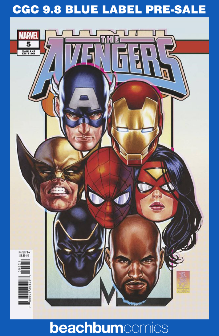 Avengers #5 Brooks Variant CGC 9.8