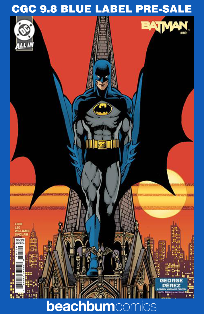 Batman #161 Perez Variant CGC 9.8