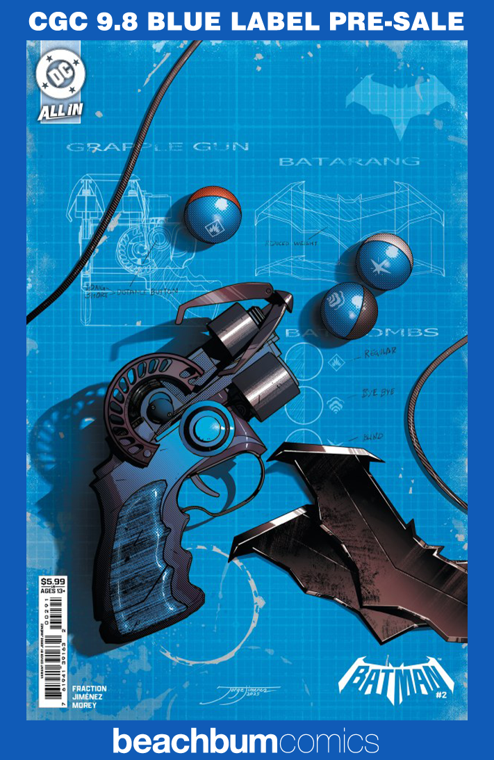 Batman #4 Jimenez Bat-Gadget Variant CGC 9.8