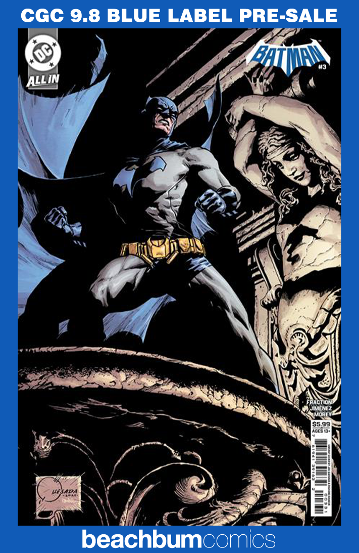 Batman #3 Quesada Variant CGC 9.8
