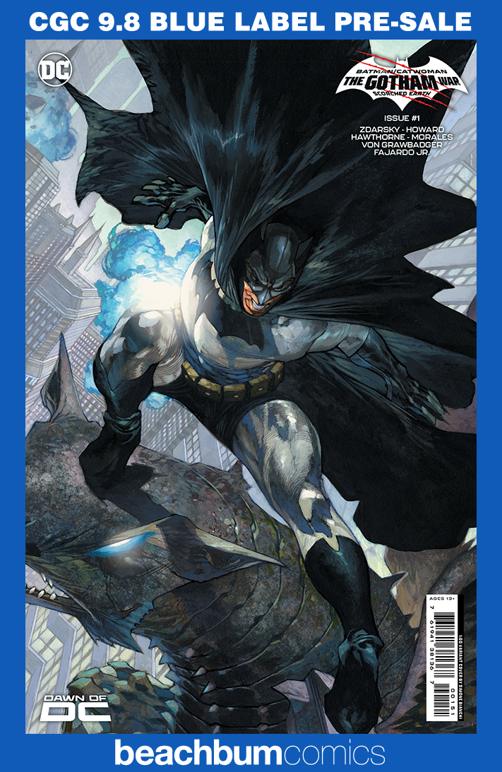Batman/Catwoman: The Gotham War - Scorched Earth #1 Bianchi 1:50 Retailer Incentive Variant CGC 9.8