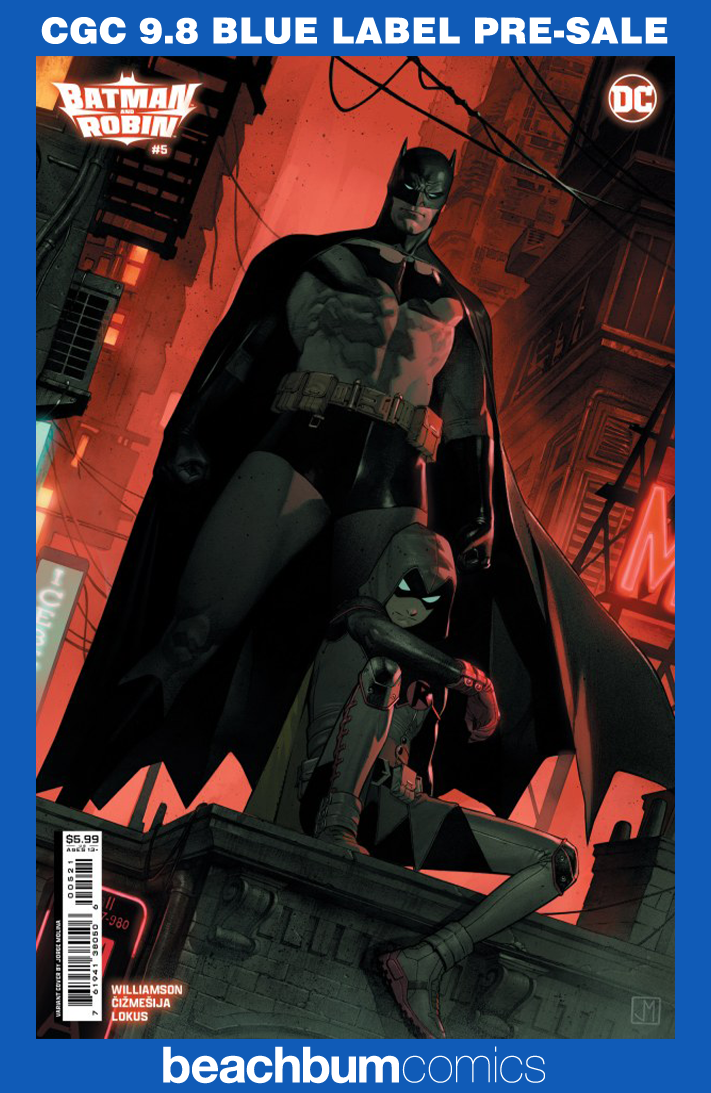 Batman and Robin #5 Molina Variant CGC 9.8