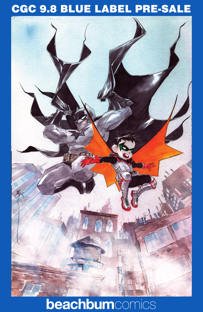 Batman and Robin #6 Nguyen 1:25 Retailer Incentive Variant CGC 9.8
