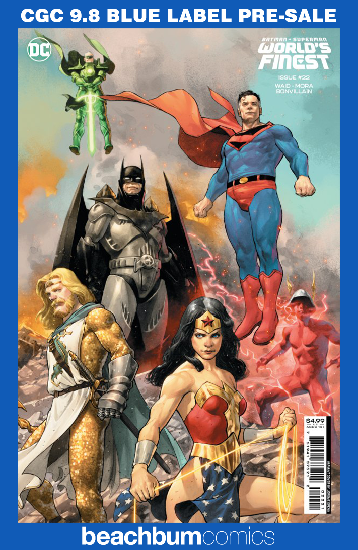 Batman/Superman: World's Finest #22 Opena Variant CGC 9.8