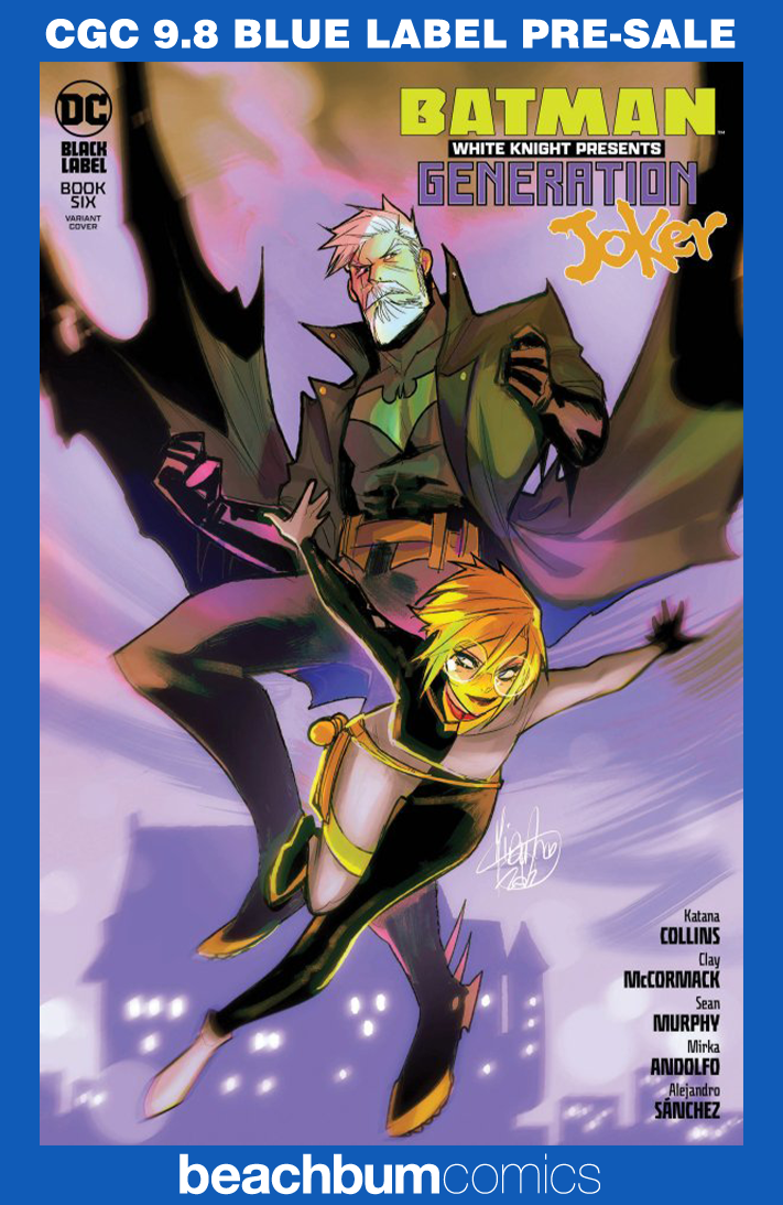 Batman: White Knight Presents - Generation Joker #6 Andolfo Variant CGC 9.8