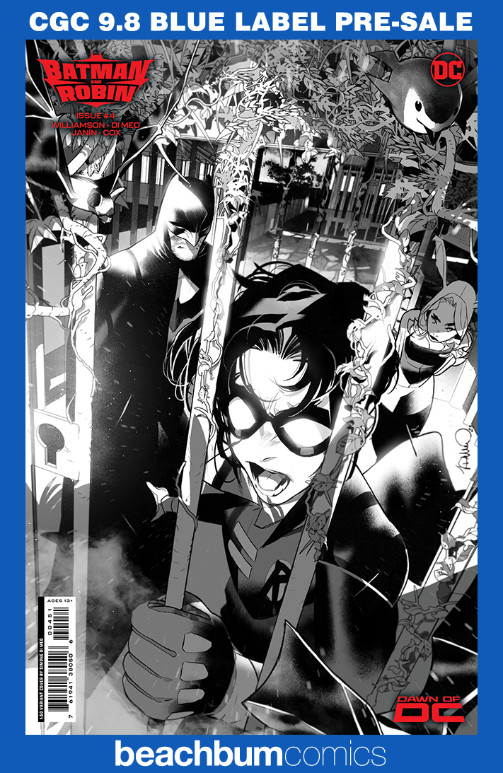 Batman and Robin #4 Di Meo 1:50 Retailer Incentive Variant CGC 9.8