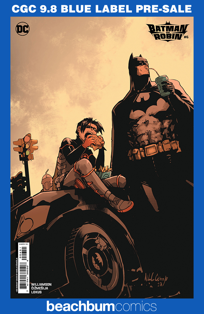 Batman and Robin #6 Cizmesija 1:50 Retailer Incentive Variant CGC 9.8