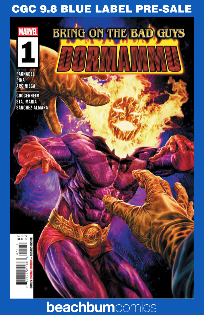 Bring on the Bad Guys: Dormammu #1 CGC 9.8