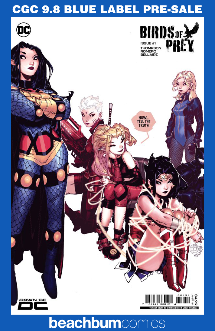 Birds of Prey #1 Bachalo Variant CGC 9.8