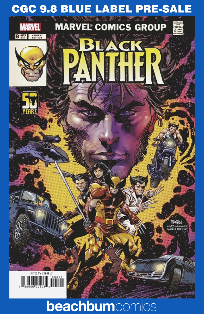 Black Panther #8 Panosian Variant CGC 9.8