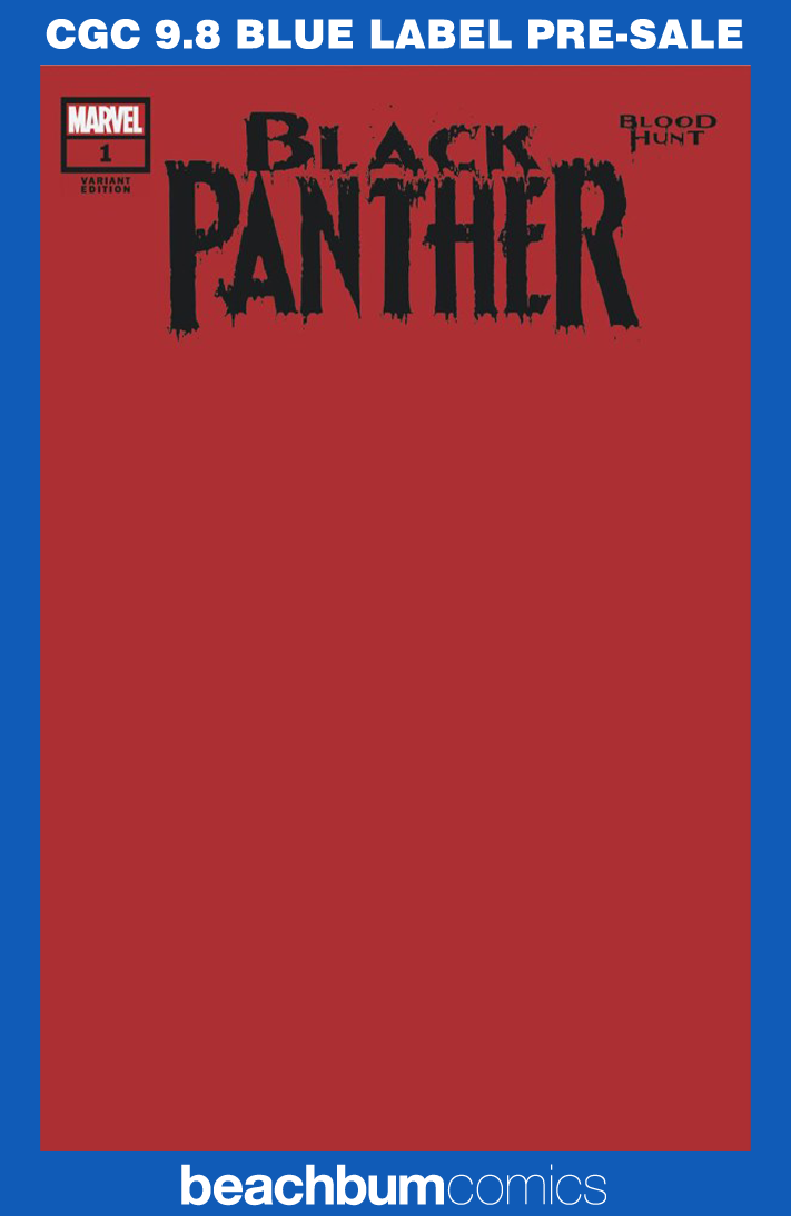 Black Panther: Blood Hunt #1 Blood Red Variant CGC 9.8