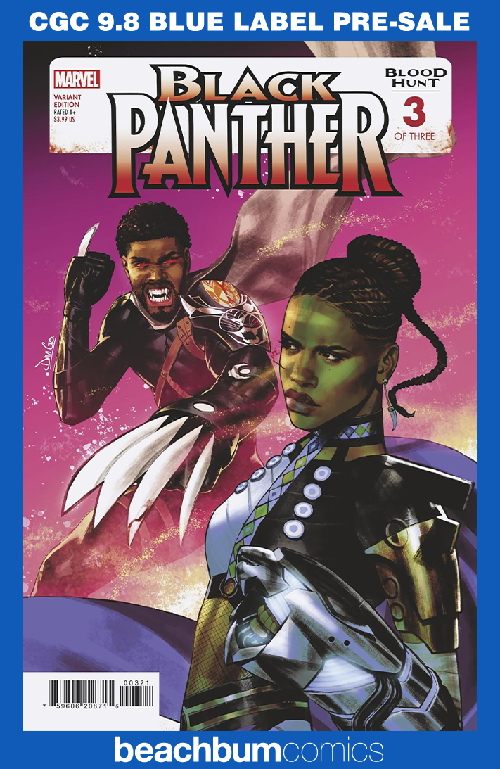 Black Panther: Blood Hunt #3 Go Variant CGC 9.8