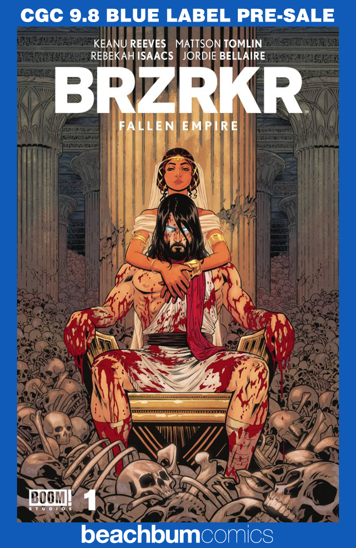 BRZRKR: Fallen Empire #1 - Cover C - Isaacs Foil Variant CGC 9.8 (Berzerker)