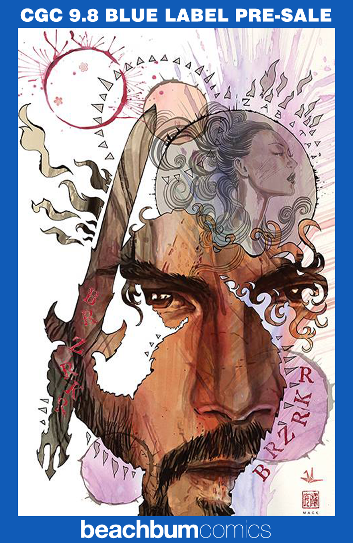 BRZRKR: Poetry of Madness #1 Mack 1:100 Foil Retailer Incentive Variant CGC 9.8 (Berzerker)