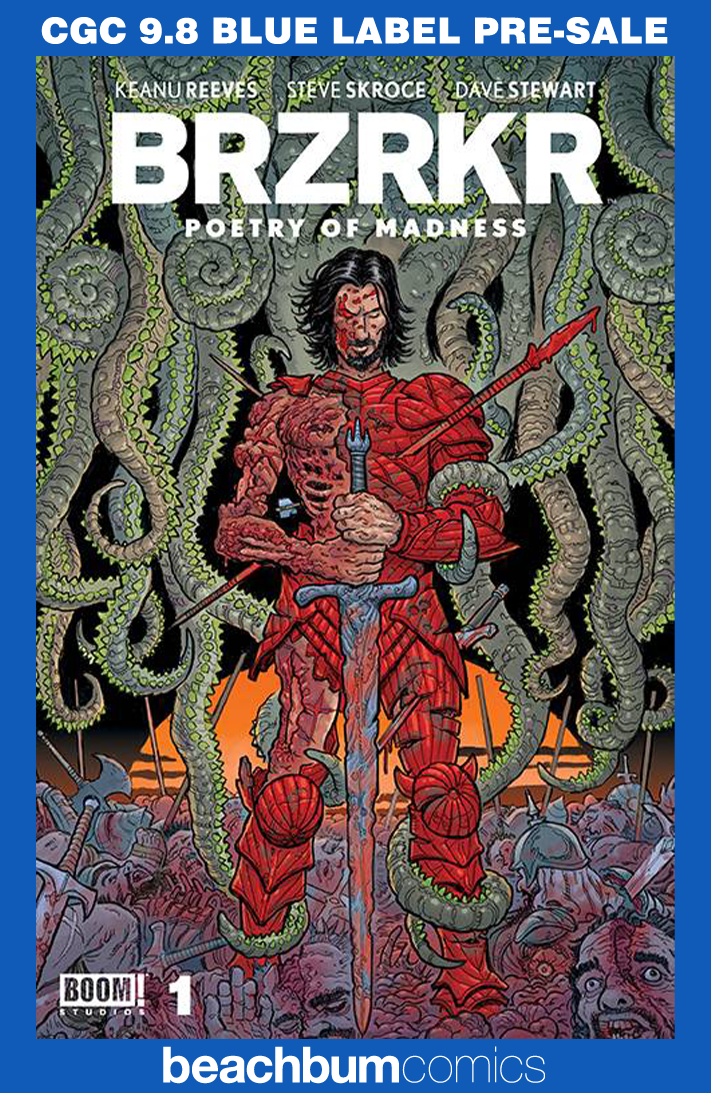 BRZRKR: Poetry of Madness #1 Cover C Skroce Foil CGC 9.8 (Berzerker)