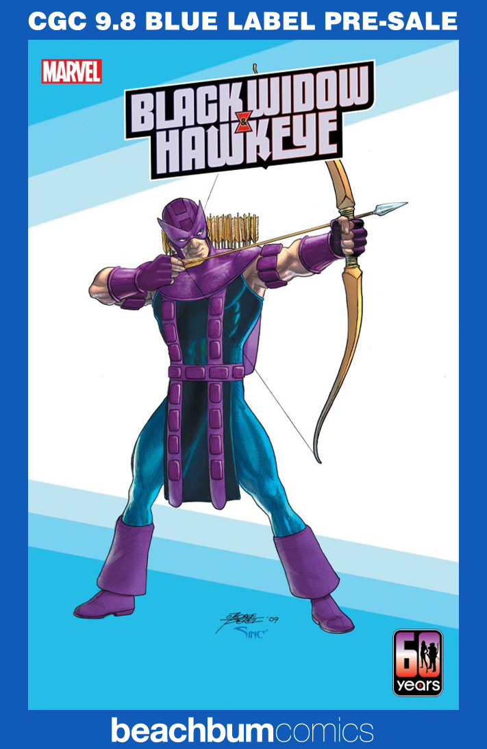 Black Widow & Hawkeye #1 Perez 1:25 Retailer Incentive Variant CGC 9.8