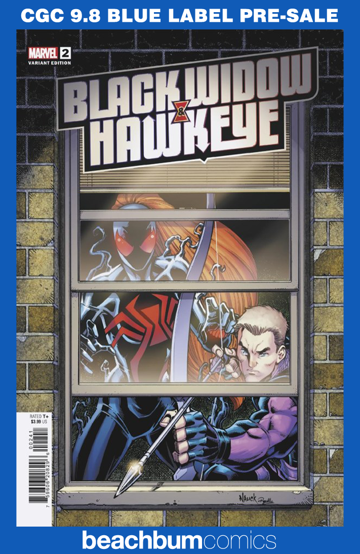 Black Widow & Hawkeye #2 Nauck Variant CGC 9.8