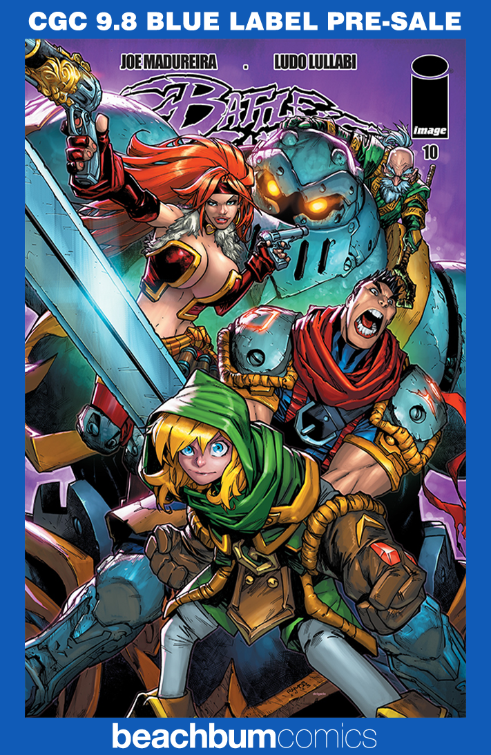 Battle Chasers #10 - Cover D - Ramos Variant CGC 9.8