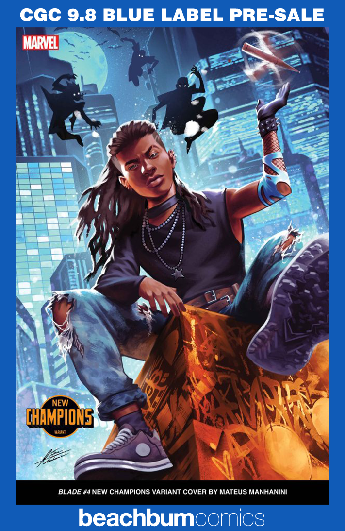 Blade #4 Manhanini Variant CGC 9.8