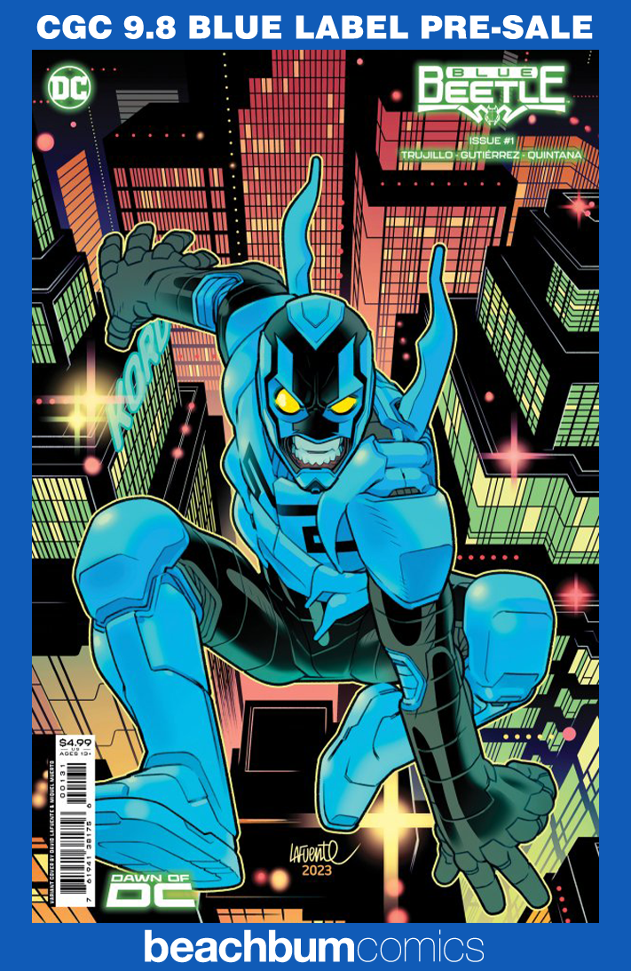 Blue Beetle #1 Lafuente Variant CGC 9.8