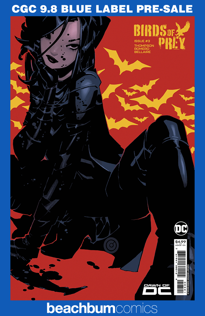 Birds of Prey #3 Bachalo Variant CGC 9.8