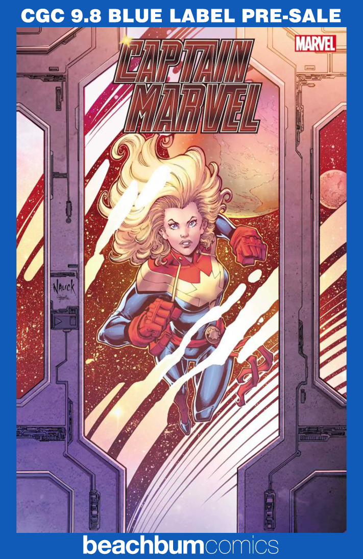Captain Marvel #1 Nauck Variant CGC 9.8