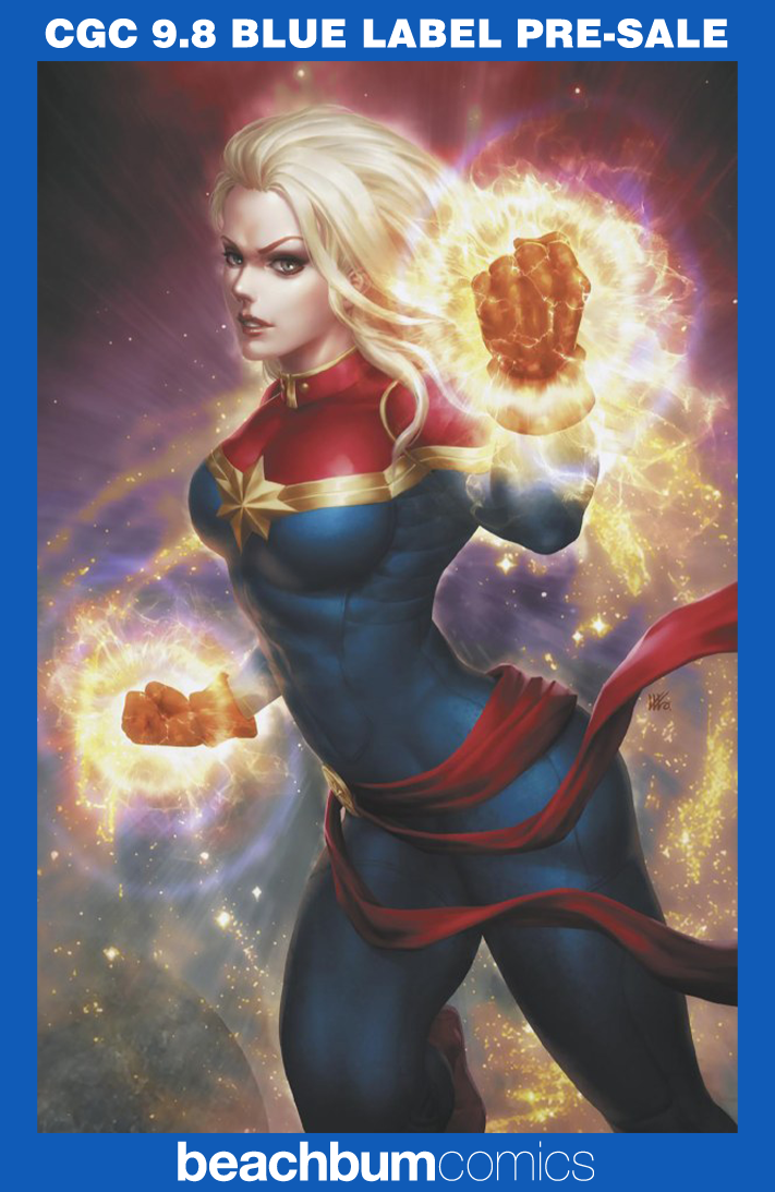 Captain Marvel #2 Lim 1:100 Virgin Retailer Incentive Variant CGC 9.8