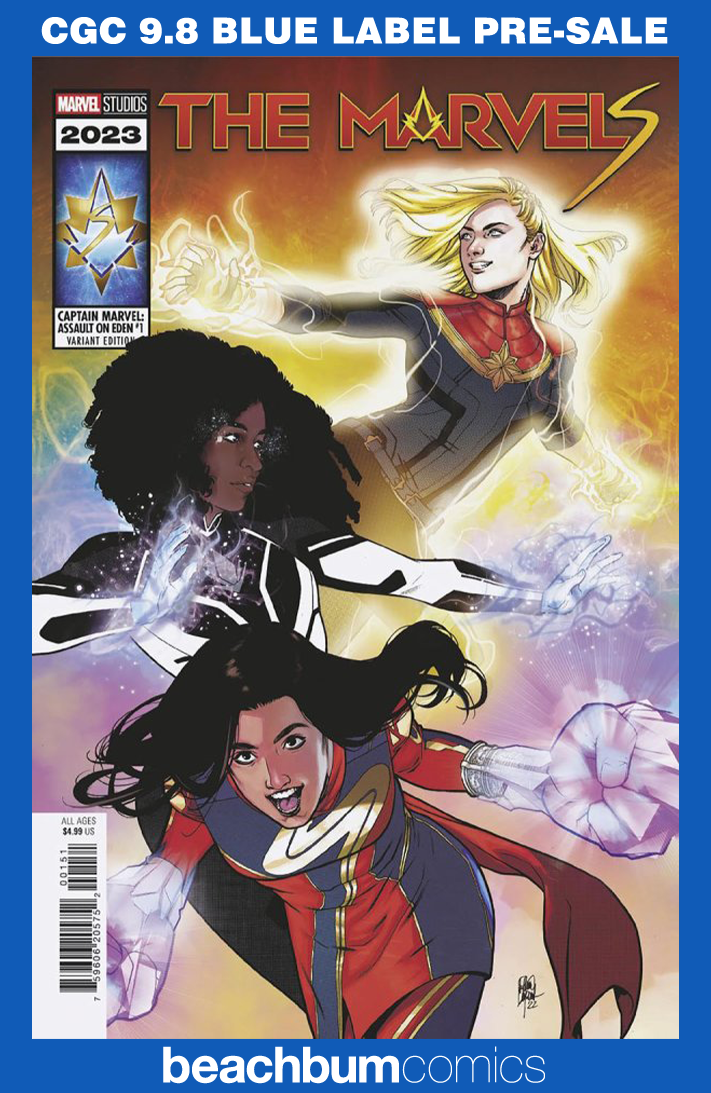 Captain Marvel: Assault on Eden #1 Casagrande Variant CGC 9.8