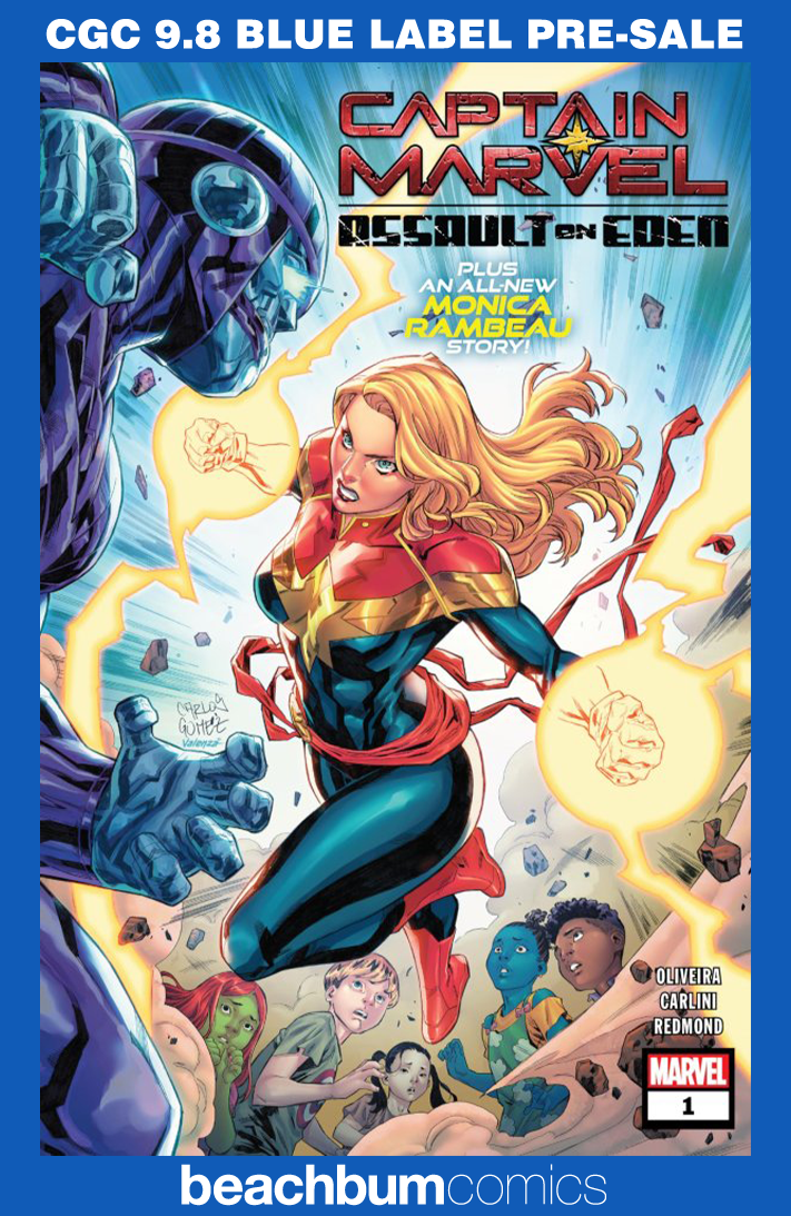 Captain Marvel: Assault on Eden #1 CGC 9.8