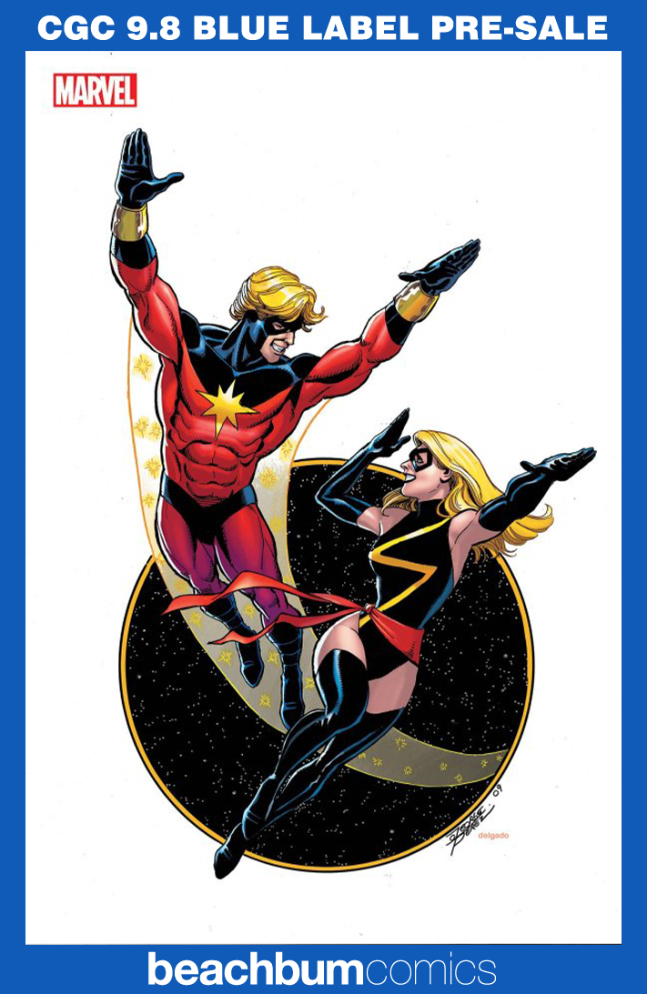 Captain Marvel: Dark Tempest #1 Perez 1:100 Virgin Retailer Incentive Variant CGC 9.8