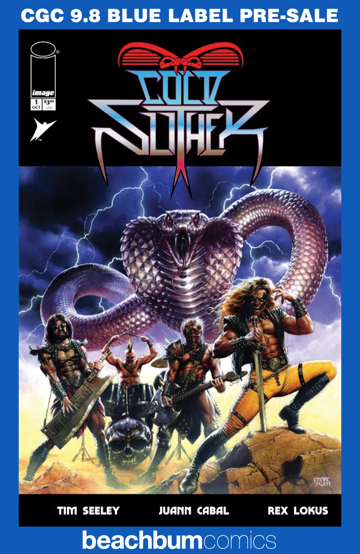 G.I. Joe: Cold Slither #1 Beach 1:25 Retailer Incentive Variant CGC 9.8