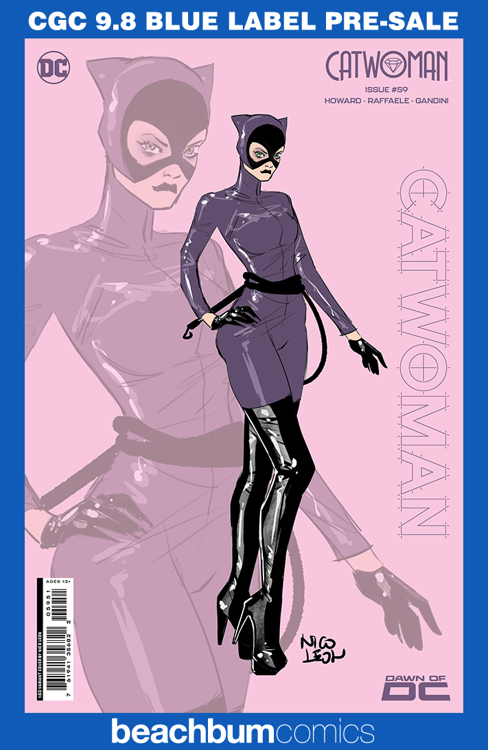 Catwoman #59 Leon 1:50 Retailer Incentive Variant CGC 9.8