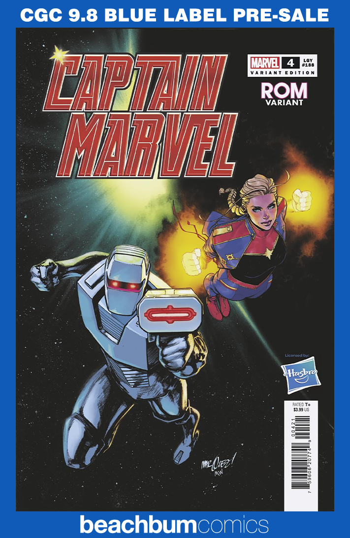Captain Marvel #4 Marquez Variant CGC 9.8