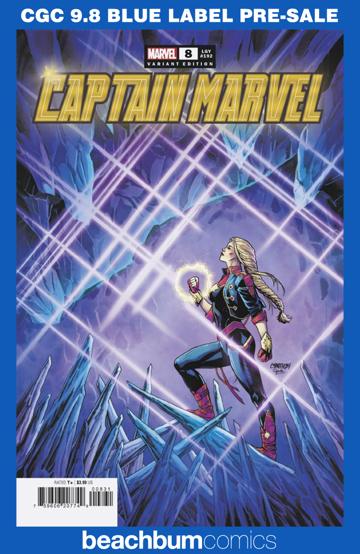 Captain Marvel #8 Smith Variant CGC 9.8