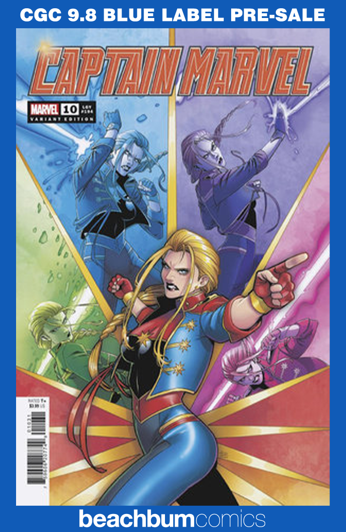 Captain Marvel #10 Howell Variant CGC 9.8