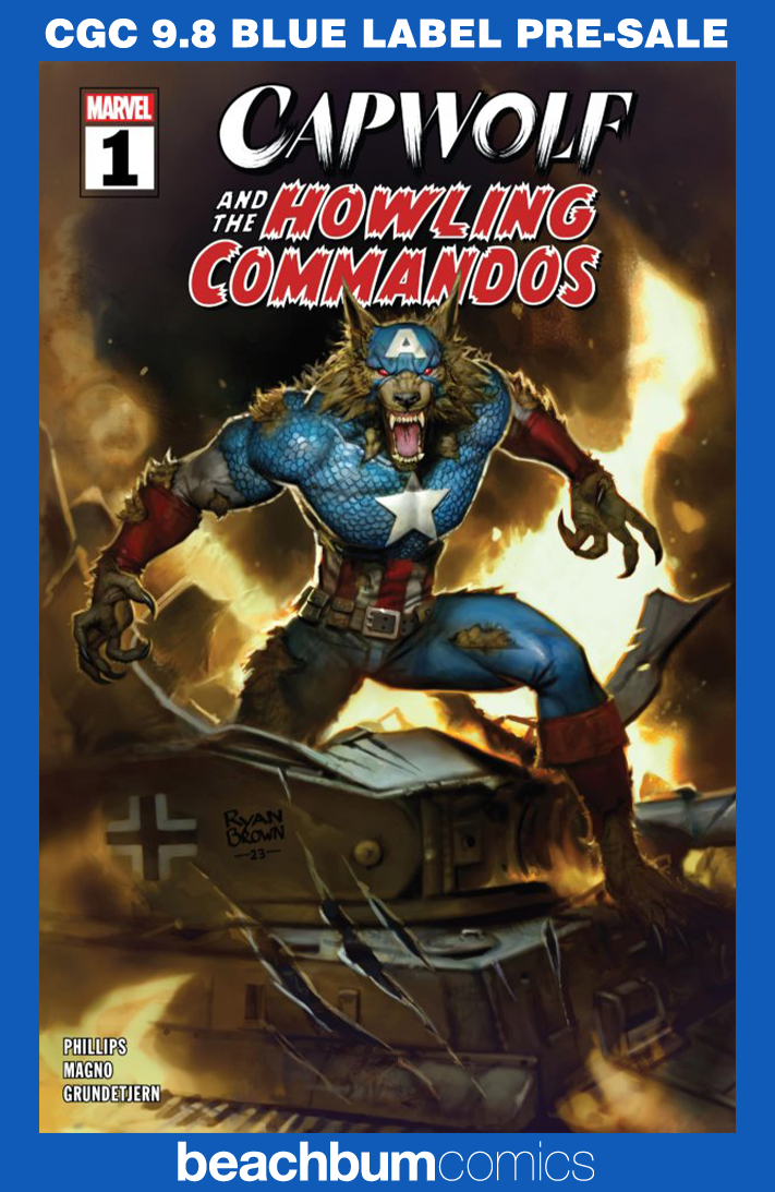 Capwolf and the Howling Commandos #1 CGC 9.8